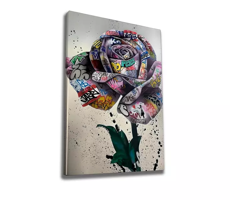 Canvastavla Wallity Flerfärgad Bomull/Polyester 50x70 cm - Tavlor och ramar - 8684282684749 - 1