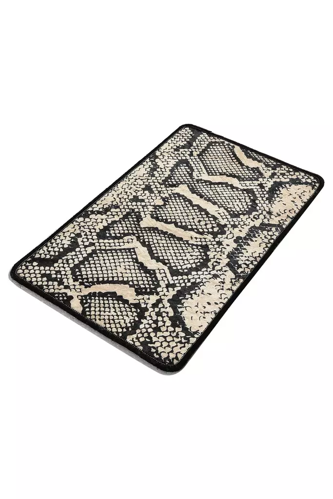 Badrumsmatta Mijölnir Flerfärgad Antiallergisk Halkfri 100% Polyester 40x60 cm - Badrumsmattor och våtrumsmattor - 8681875325119 - 1