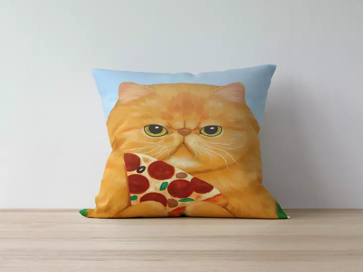 Kuddfodral Aberto Design A1056 Flerfärgad Polybomull 43x43 cm - Prydnadskuddar - 8682870194359 - 1