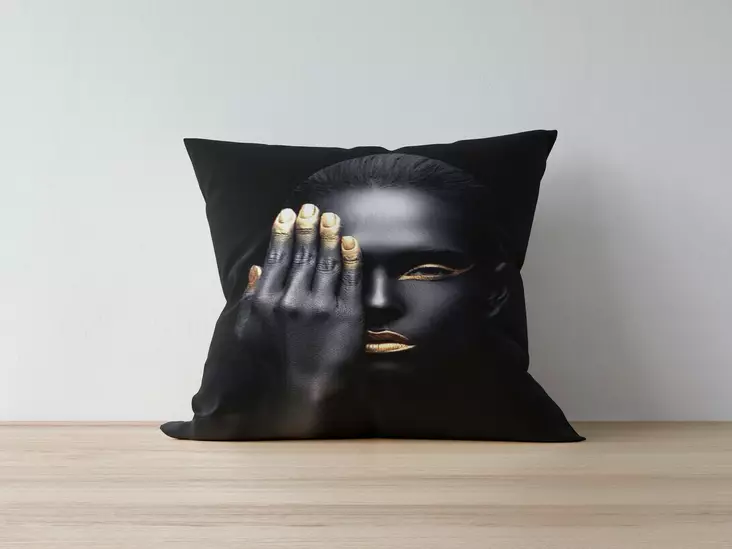 Kuddfodral Aberto Design A1085 Flerfärgad Polybomull 43x43 cm - Prydnadskuddar - 8682870194649 - 1