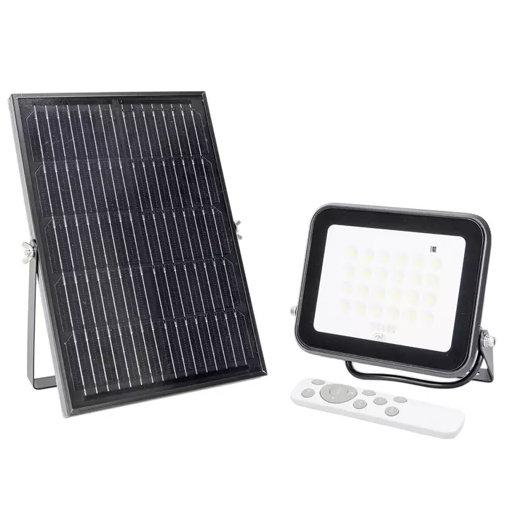 PNI GreenHouse WS100 Solcells LED-strålkastare 100W (IP65) - Strålkastare - 5949066538469 - 1