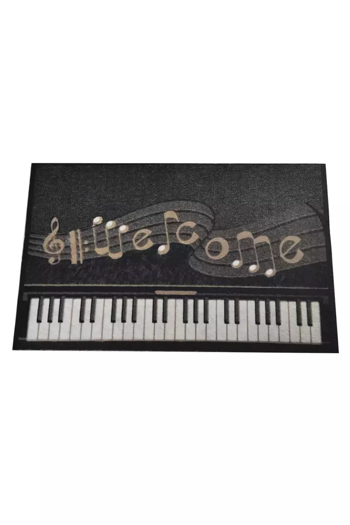 PVC-dörrmatta, flerfärgad, 40 x 60 cm, hållbar, halkfri - Dörrmattor och skrapmattor - 8681875387919 - 1