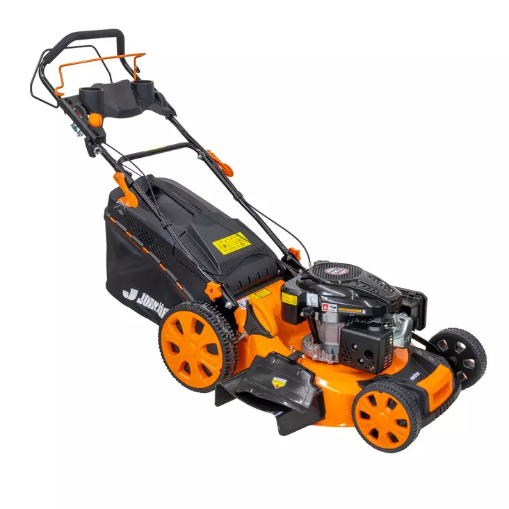 Självgående gräsklippare, klippbredd 55 cm, uppsamling, mulching, sidoutkast - Skjutbara gräsklippare - 6438168120959 - 1