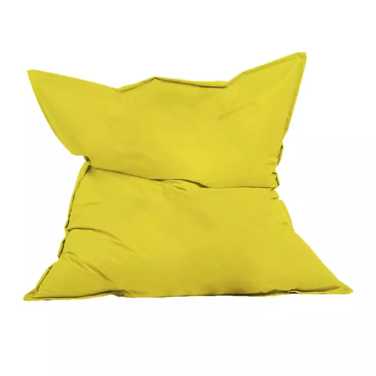 Sittsäck Atelier del Sofa Giant Cushion Gul Polyester 140x180 cm - Saccosäckar - 8683743039999 - 1