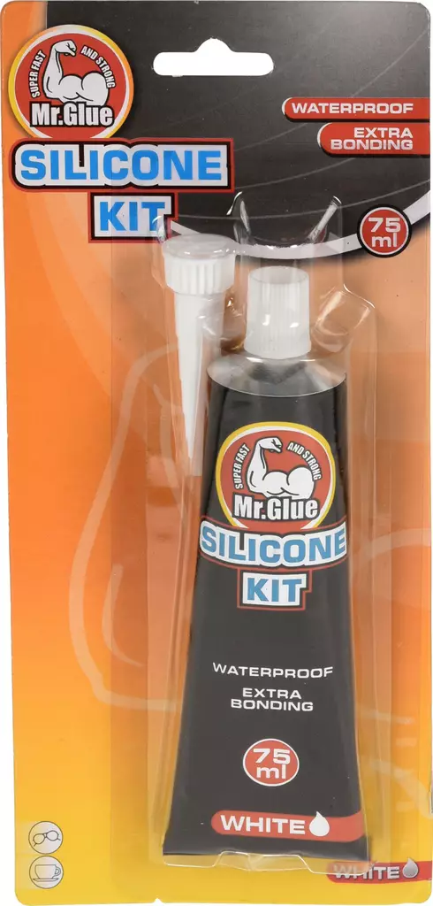 Silikontätning 75G vattentät vit - Hushållsprodukter - 8720573494199 - 1