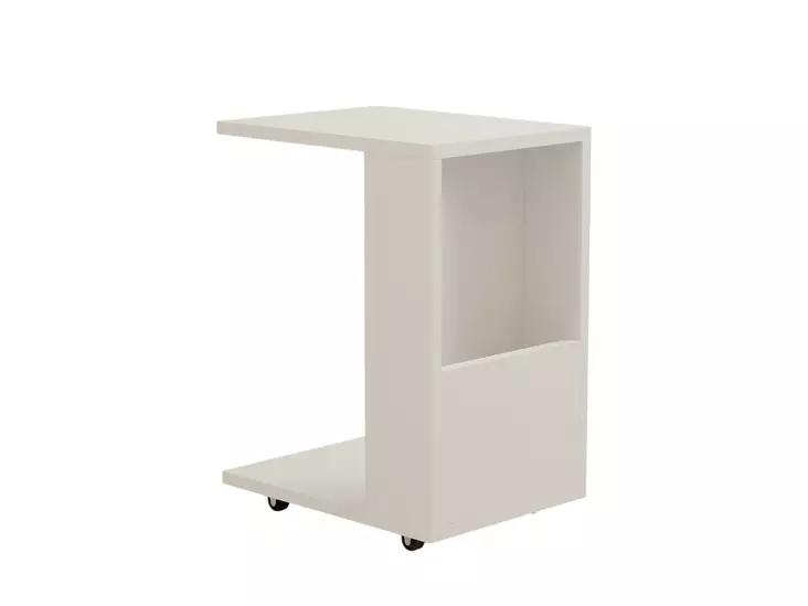 Sidobord Hanah Home Star Vit Spånskiva 30x50x40 cm - Sidobord och extrabord - 8683342740029 - 1