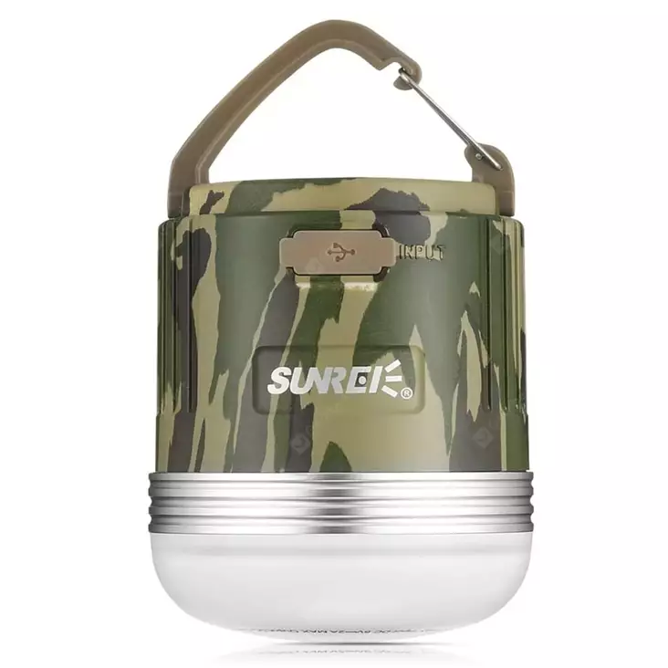 Sunrei CC Camo uppladdningsbar universallampa - Campinglyktor - 6957689701039 - 1