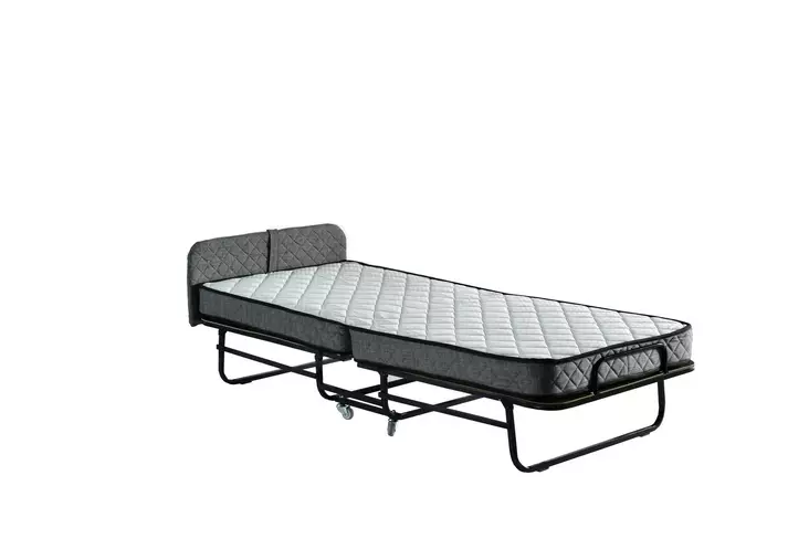 Fällsäng Hanah Home Otel Katlan?r Vit Metall 90x200x15 cm - Sängar - 8682870568679 - 1