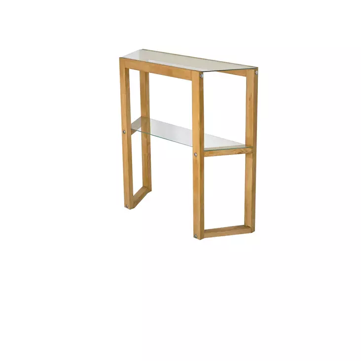 Byrå Hanah Home Trapezoid Ek Massiv Furu 85x85x31 cm - Byråer och skåp - 8684282417309 - 1