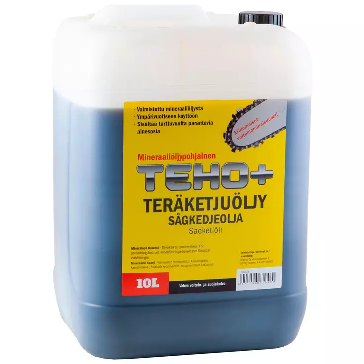 Teho+ Teräketjuöljy 10 L - Kedjeoljor - 6417196779469 - 1
