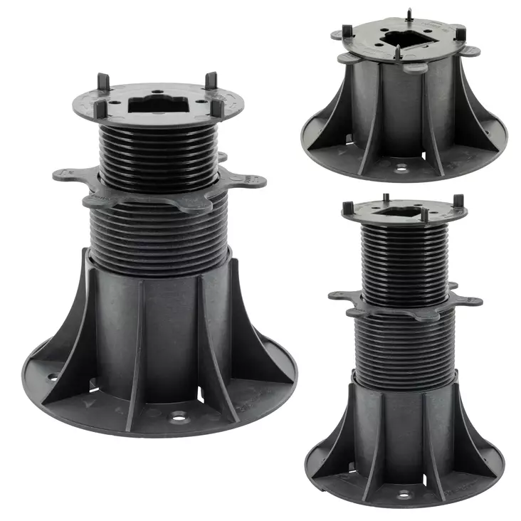 Säädettävä Terassijalka 80-200 mm - Terrassfötter och skruvpålar - 5903766968759 - 1