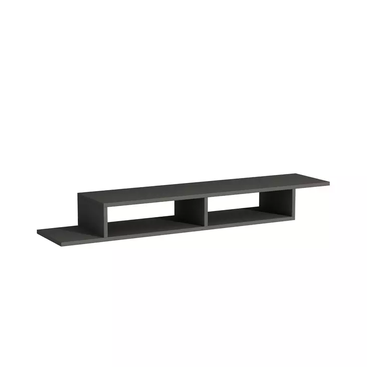 TV-bänk Hanah Home Muson Antracit Spånskiva 18,2x120x29,6 cm - TV-bänkar - 8683743974009 - 1