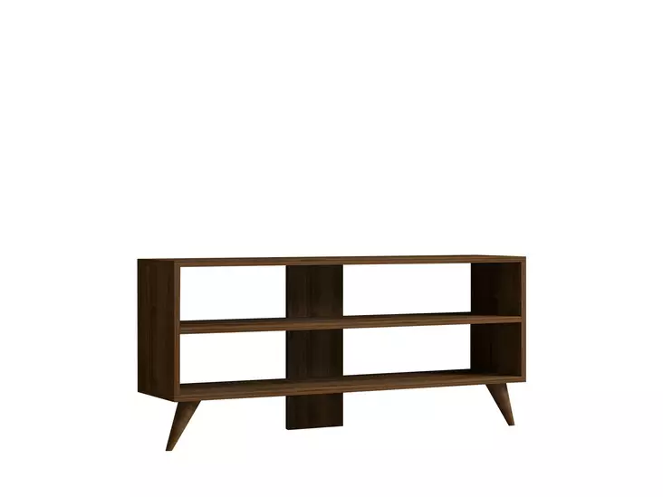 TV-bänk Hanah Home One Valnöt Spånskiva 120x50x29,6 cm - TV-bänkar - 8681875449549 - 1