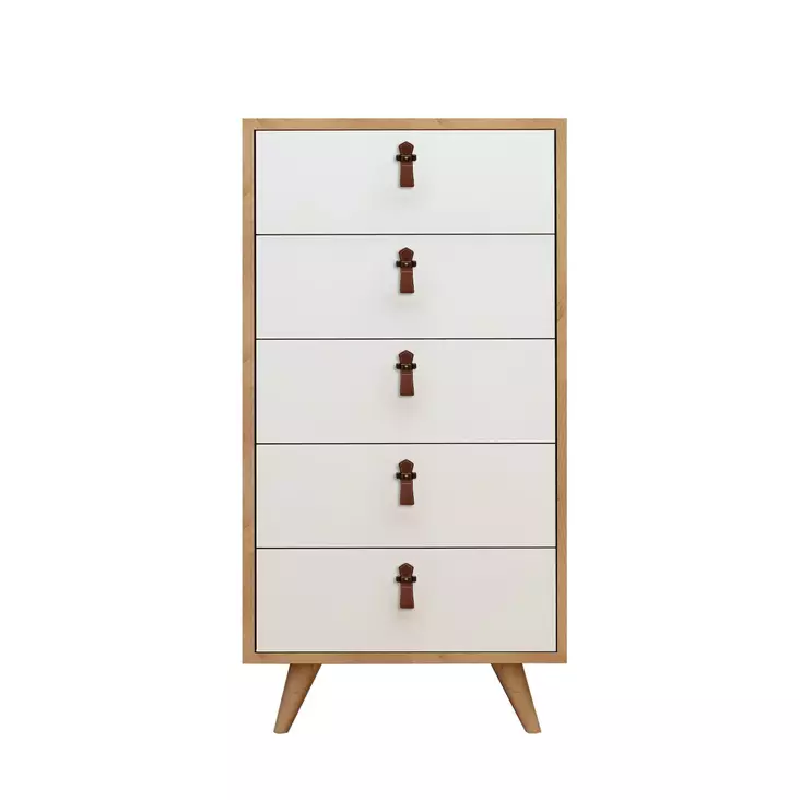 Byrå Hanah Home Frenzu Ek Spånskiva 50x103x40 cm - Möbler - 8681875207439 - 1