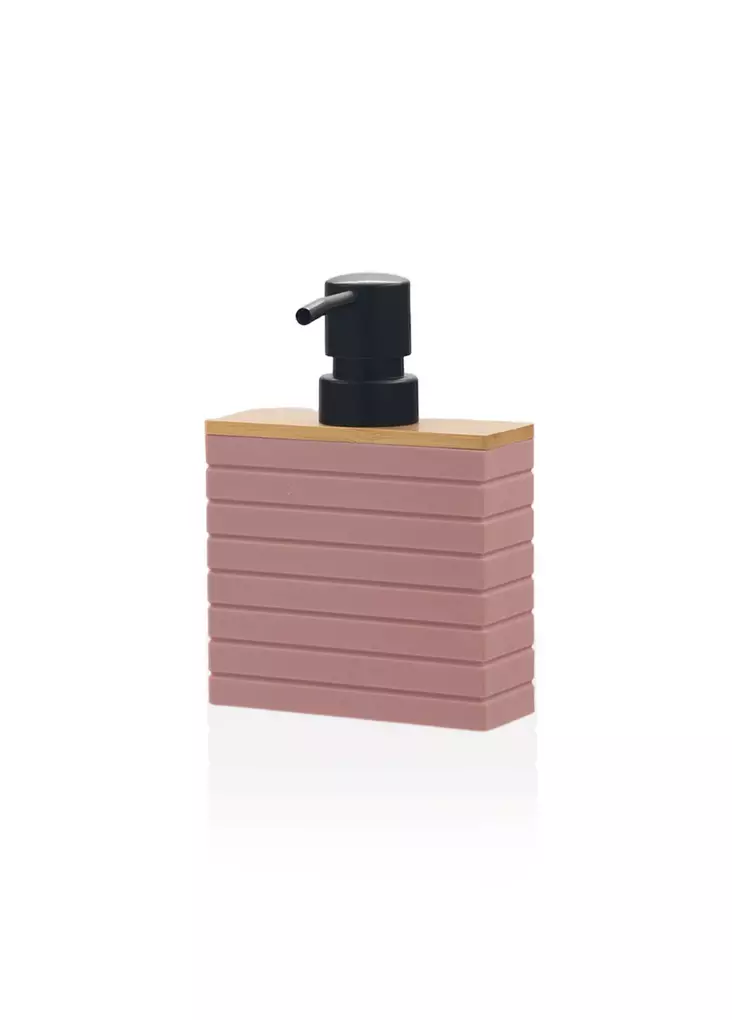 Tvålpump Mijölnir Rosa 100% Polyresin 4x10x15 cm - Badrumstillbehör - 8684282684619 - 1