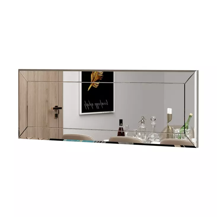 Spegel Hanah Home Nady Vit MDF 40x120x2,2 cm - Speglar - 8683743822799 - 1