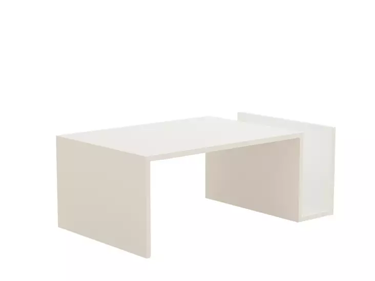 Soffbord Hanah Home Memo Vit Spånskiva 86,8x32,4x50 cm - Soffbord - 8683743246809 - 1