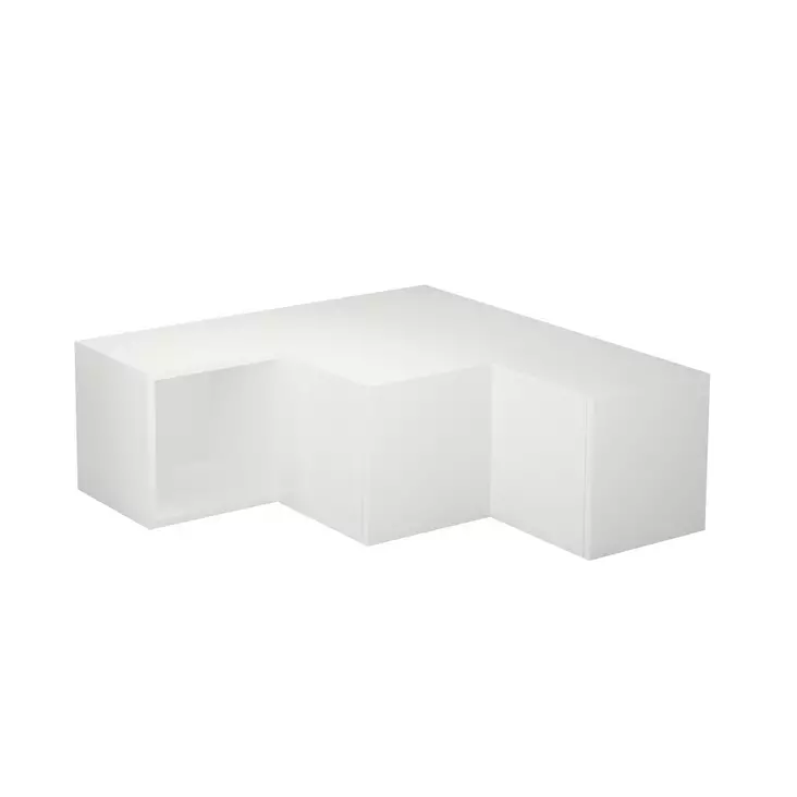 TV-bänk Hanah Home Compact Vit Spånskiva 90x32x92 cm - TV-bänkar - 8681875402889 - 1