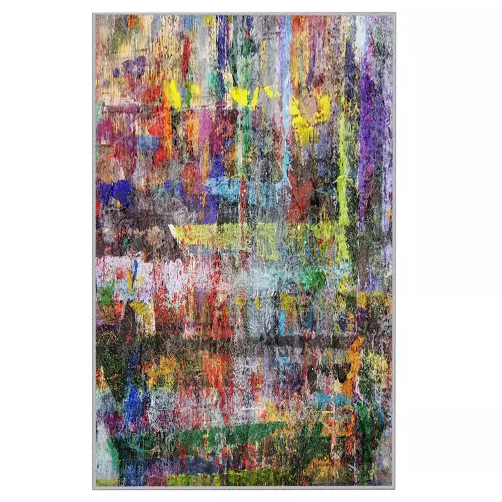 Gångmatta Conceptum Exfab287 Flerfärgad Polyester 80x150 cm - Små mattor och gångmattor - 8681875927689 - 1