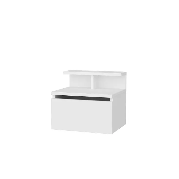 Sängbord, vitt, hållbart, skandinaviskt, tidlöst - Bord - 8683743119929 - 1