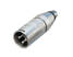 XLR Adapter XLR 3p hane - RCA Hona Silver - Ljudadaptrar - NTR-NA2MPMF - 3