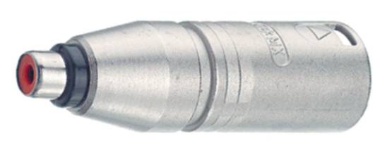 XLR Adapter XLR 3p hane - RCA Hona Silver - Ljudadaptrar - NTR-NA2MPMF - 2