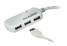 Aktiv USB 2.0 förlängningskabel USB A hane - 4x USB Hub 12 m Elfenben - Dator och nätverk - AT-UE2120H - 1