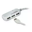 Aktiv USB 2.0 förlängningskabel USB A hane - 4x USB Hub 12 m Elfenben - Dator och nätverk - AT-UE2120H - 10