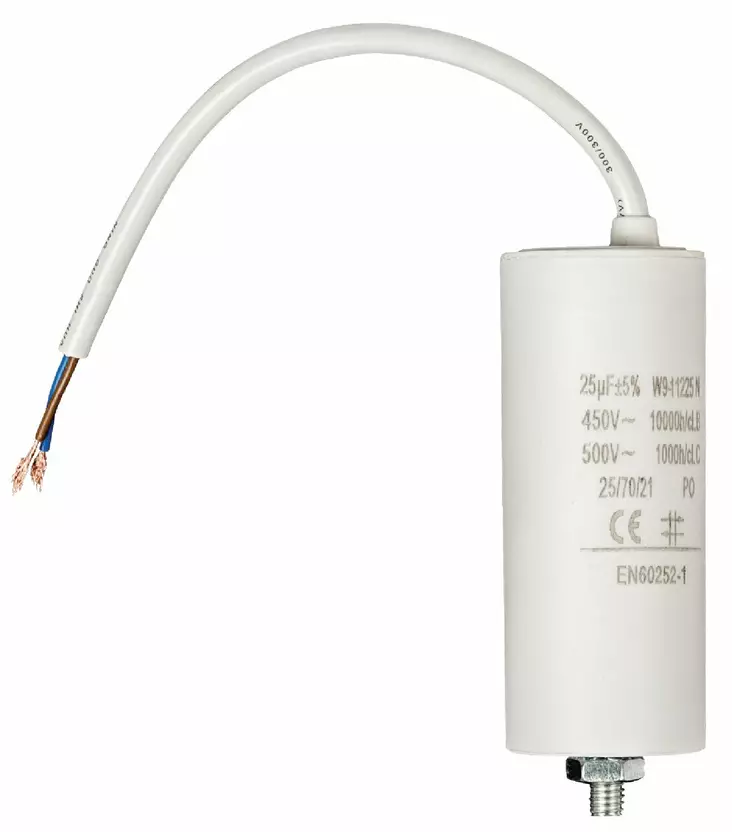 Kondensator 450V + Kabel 25.0uf / 450 V + cable - Reservdelar - W9-11225N - 1